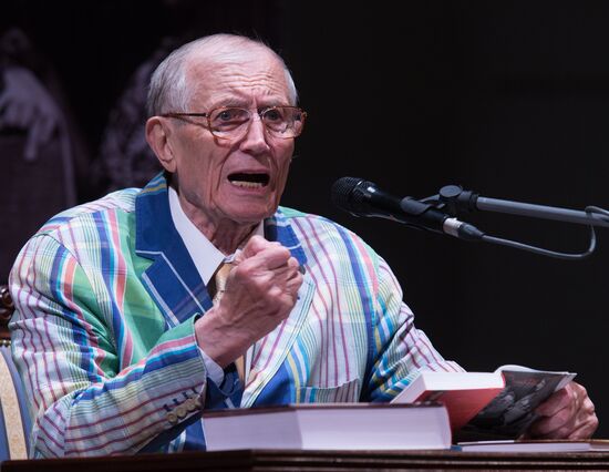 Evening with poet Yevgeny Yevtushenko "I Came to the 21st Century"