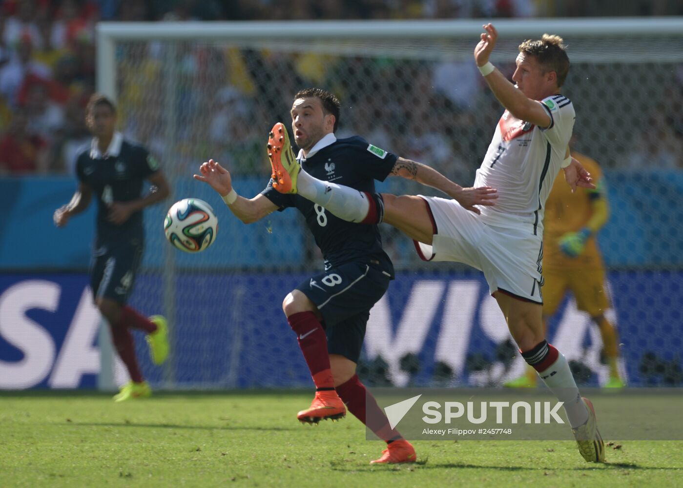 FIFA World Cup 2014. France vs. Germany