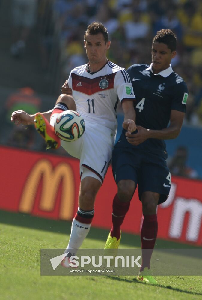 FIFA World Cup 2014. France vs. Germany