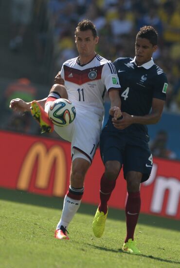 FIFA World Cup 2014. France vs. Germany