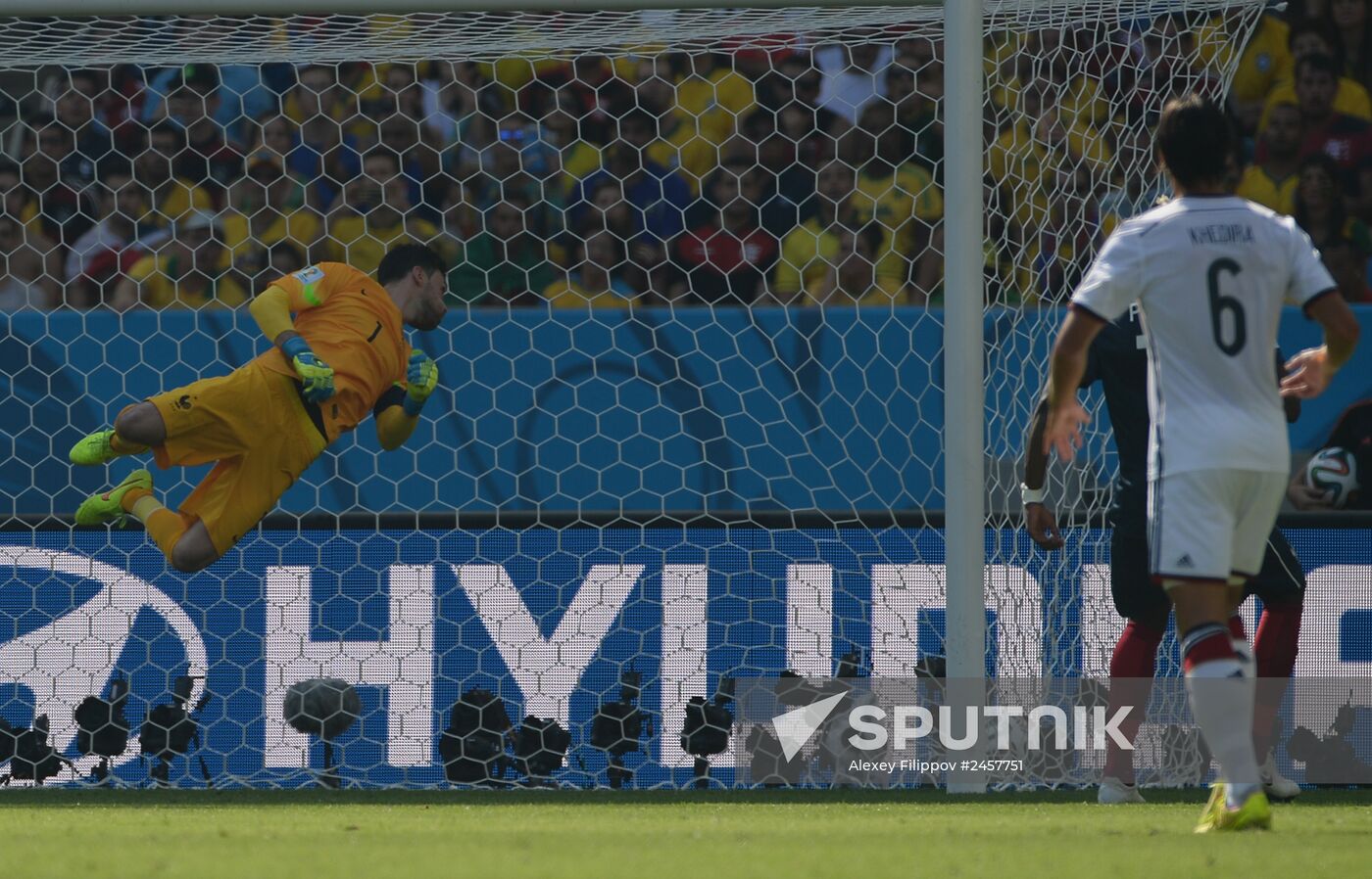 FIFA World Cup 2014. France vs. Germany