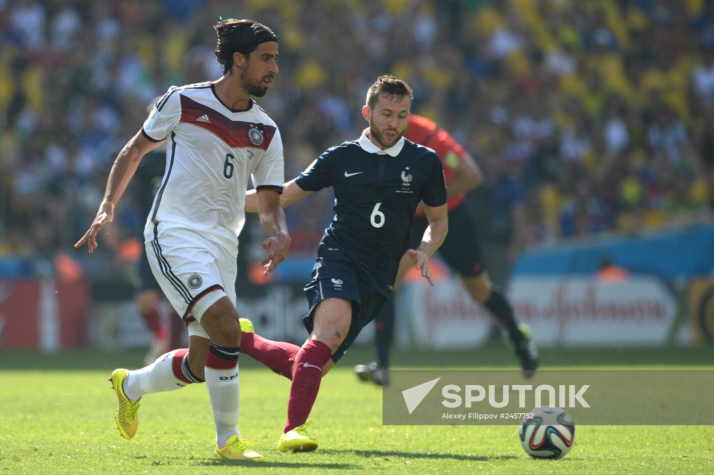 FIFA World Cup 2014. France vs. Germany
