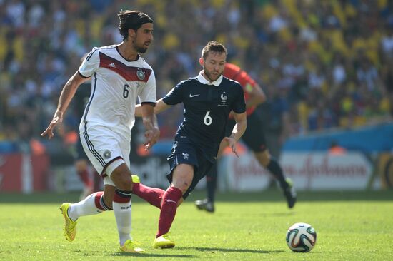 FIFA World Cup 2014. France vs. Germany