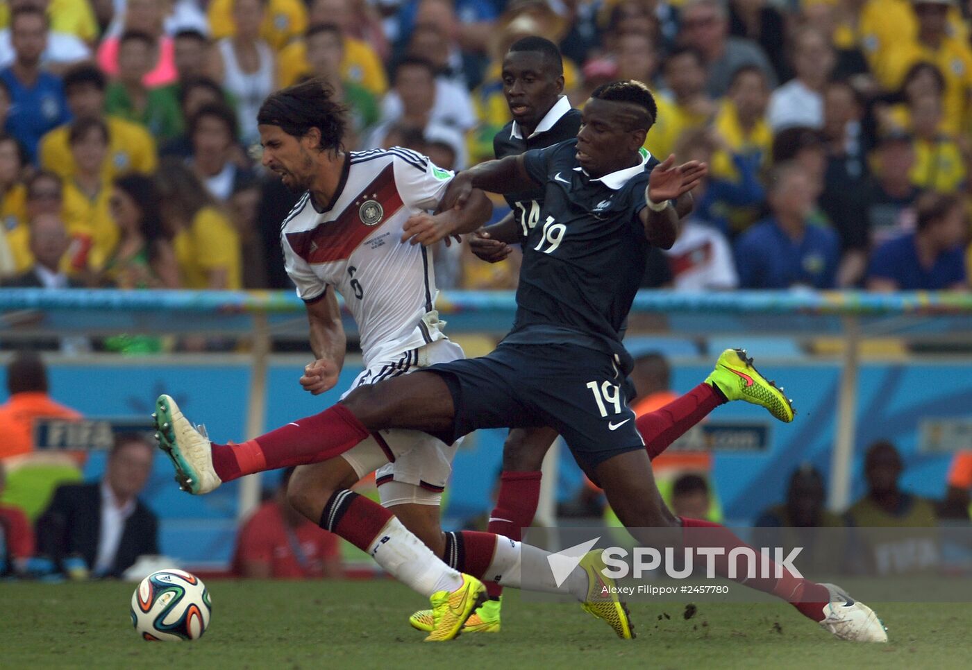 FIFA World Cup 2014. France vs. Germany