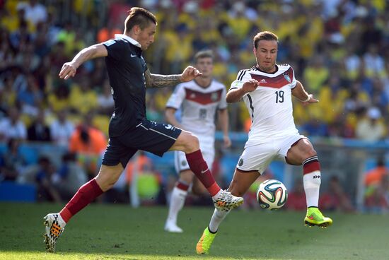 FIFA World Cup 2014. France vs. Germany