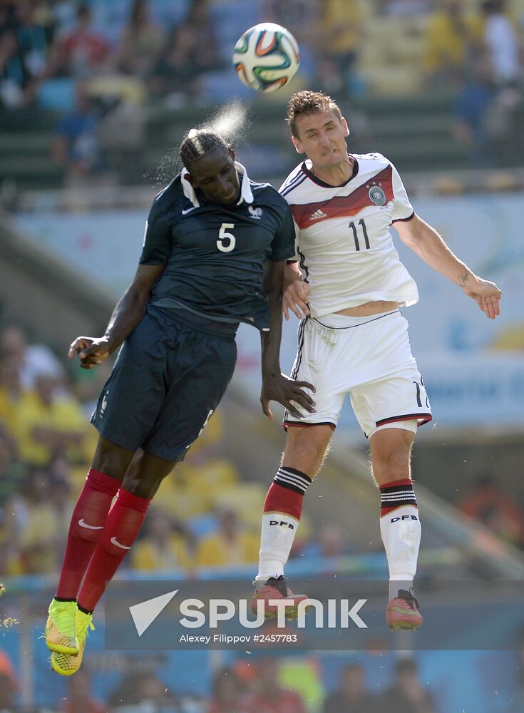 FIFA World Cup 2014. France vs. Germany