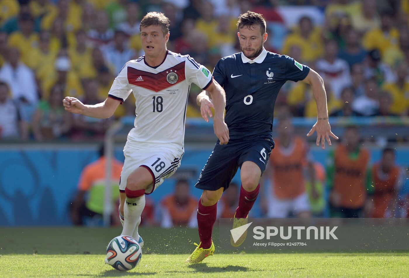 FIFA World Cup 2014. France vs. Germany