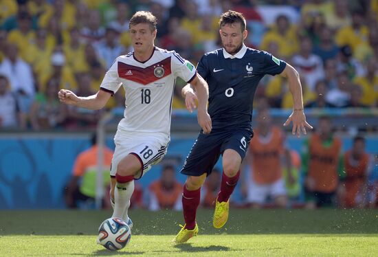 FIFA World Cup 2014. France vs. Germany