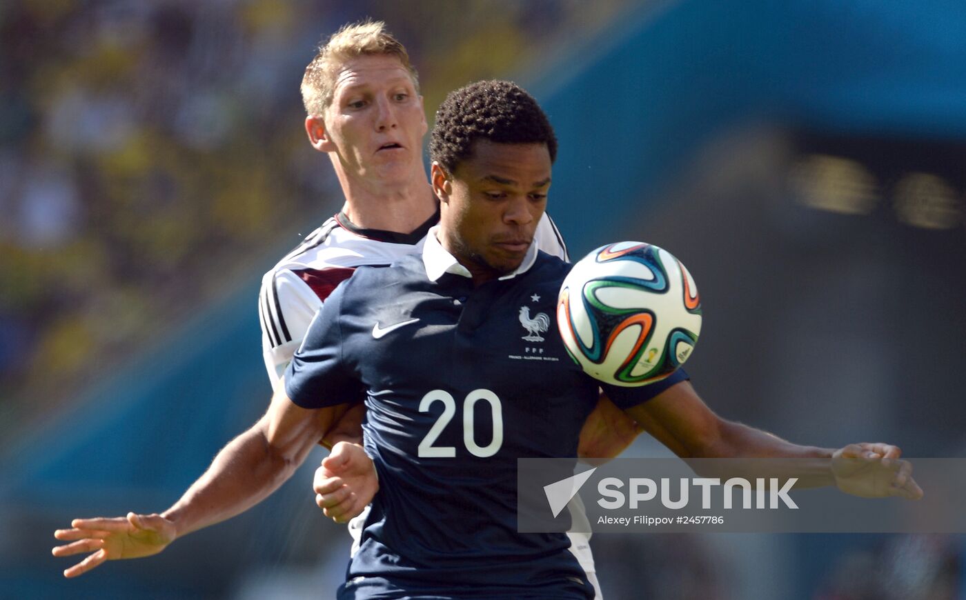 FIFA World Cup 2014. France vs. Germany