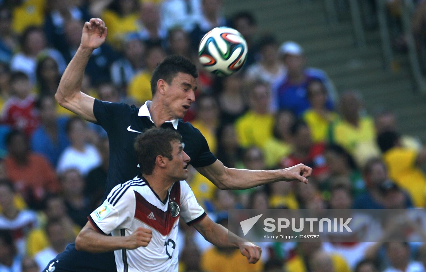 FIFA World Cup 2014. France vs. Germany
