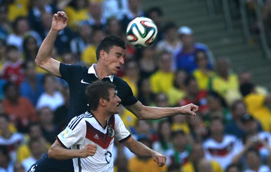 FIFA World Cup 2014. France vs. Germany