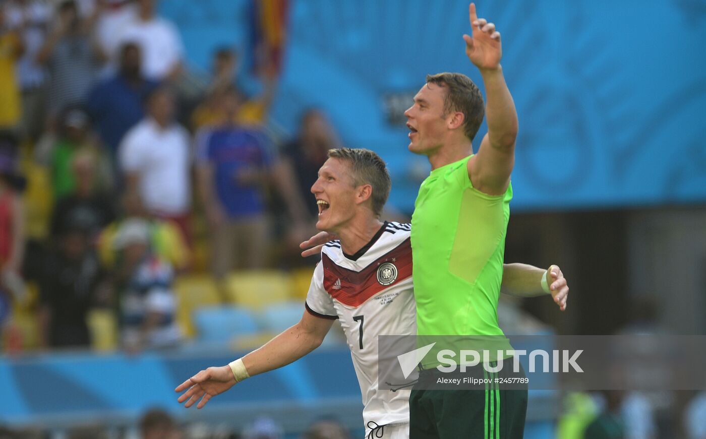 FIFA World Cup 2014. France vs. Germany