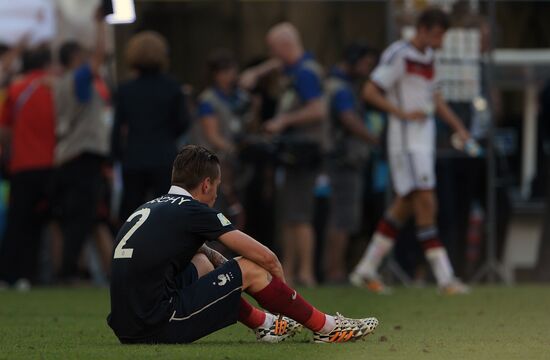 FIFA World Cup 2014. France vs. Germany