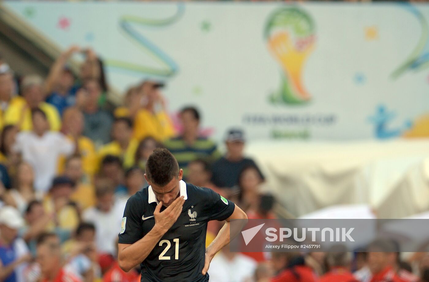 FIFA World Cup 2014. France vs. Germany