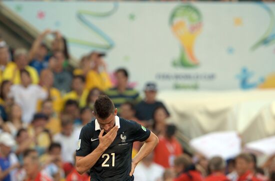 FIFA World Cup 2014. France vs. Germany