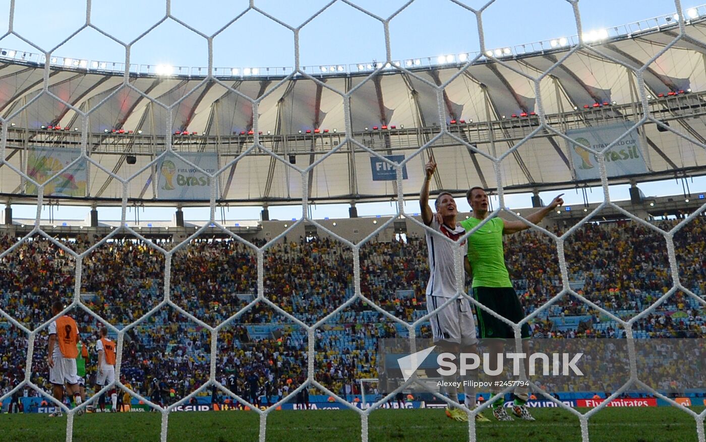 FIFA World Cup 2014. France vs. Germany