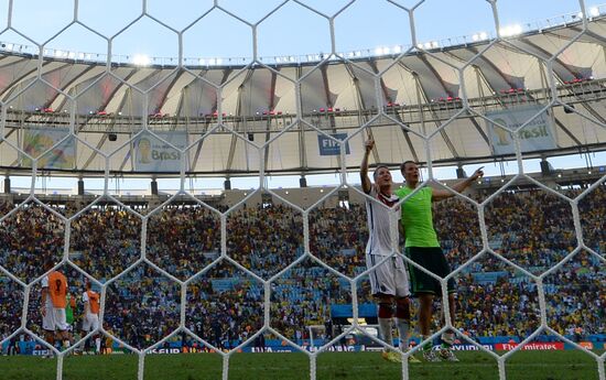 FIFA World Cup 2014. France vs. Germany
