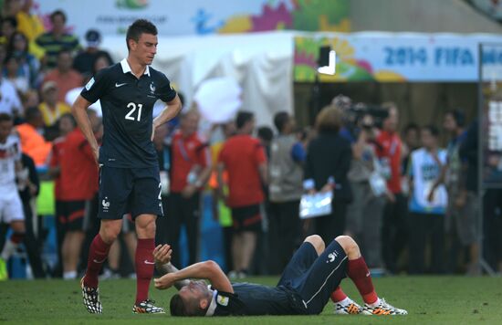 FIFA World Cup 2014. France vs. Germany