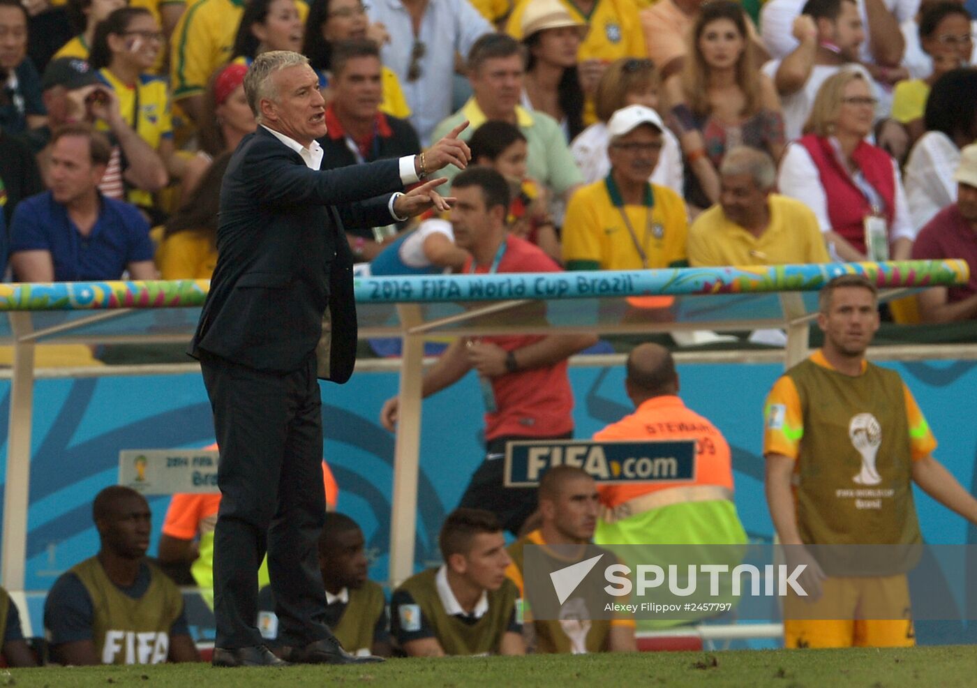 FIFA World Cup 2014. France vs. Germany