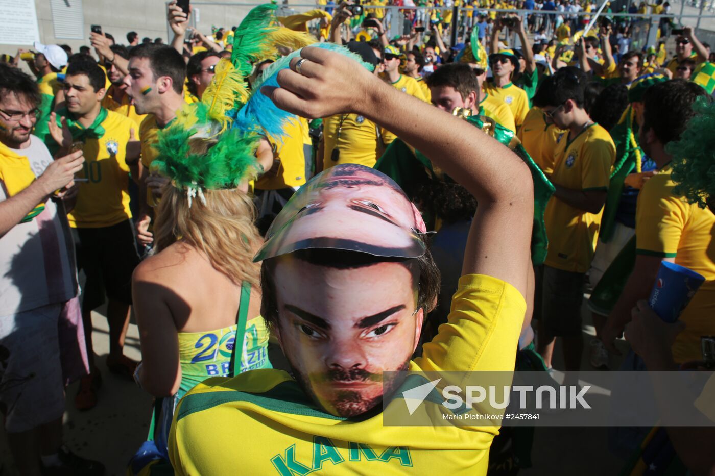 FIFA World Cup 2014. Brazil vs. Colombia