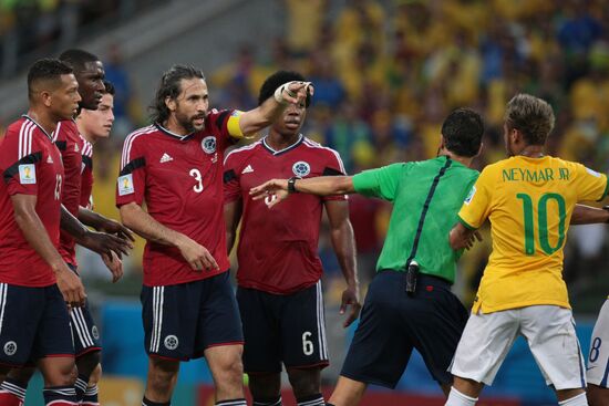 FIFA World Cup 2014. Brazil vs. Colombia