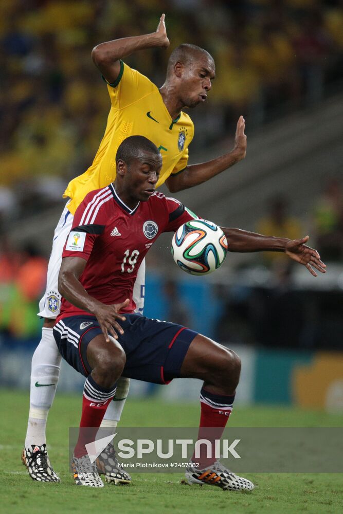 FIFA World Cup 2014. Brazil vs. Colombia