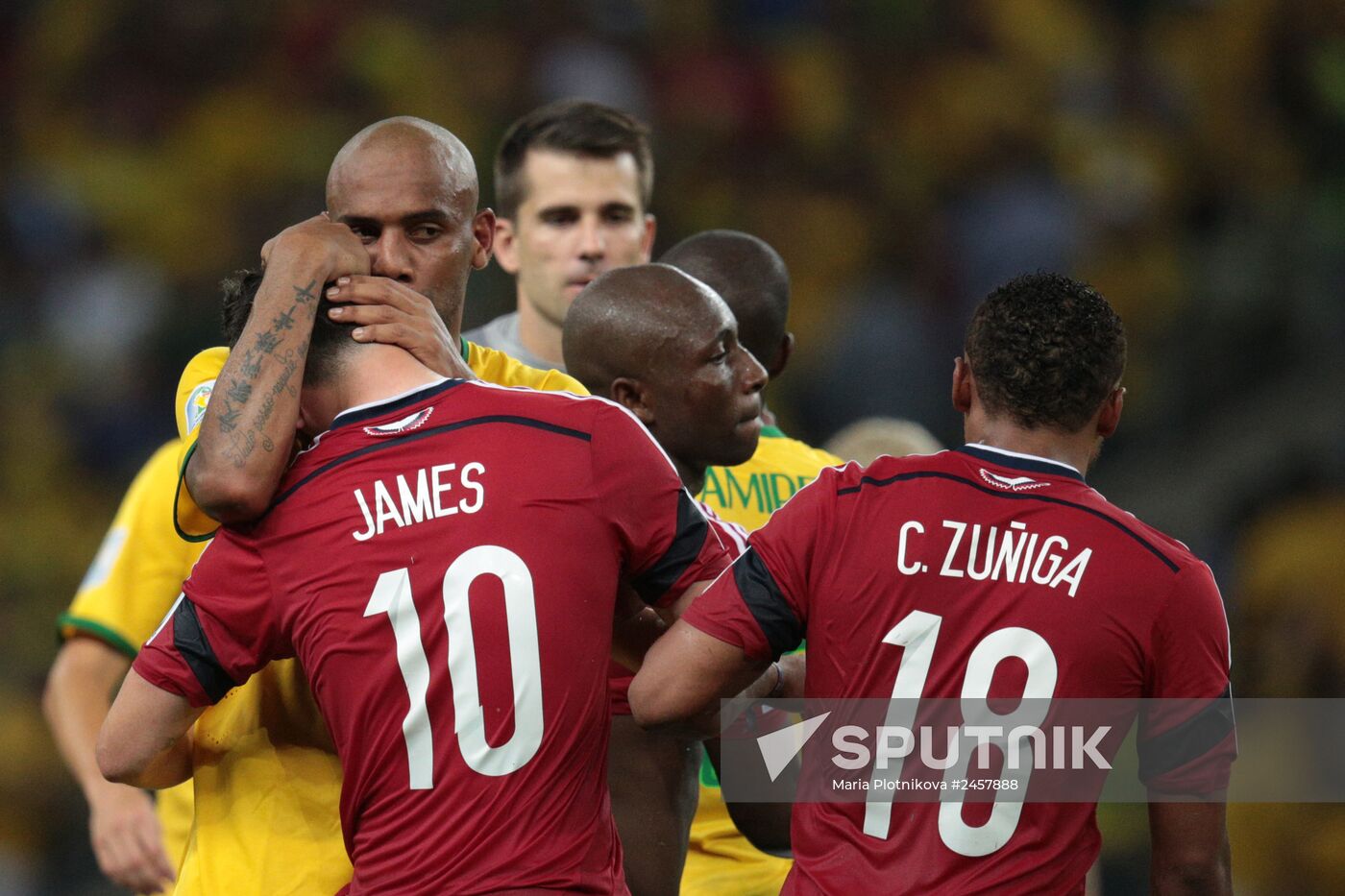 FIFA World Cup 2014. Brazil vs. Colombia