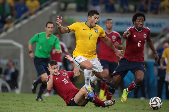FIFA World Cup 2014. Brazil vs. Colombia