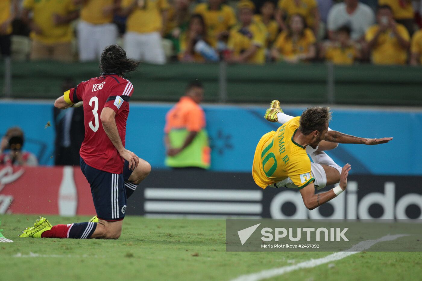 FIFA World Cup 2014. Brazil vs. Colombia