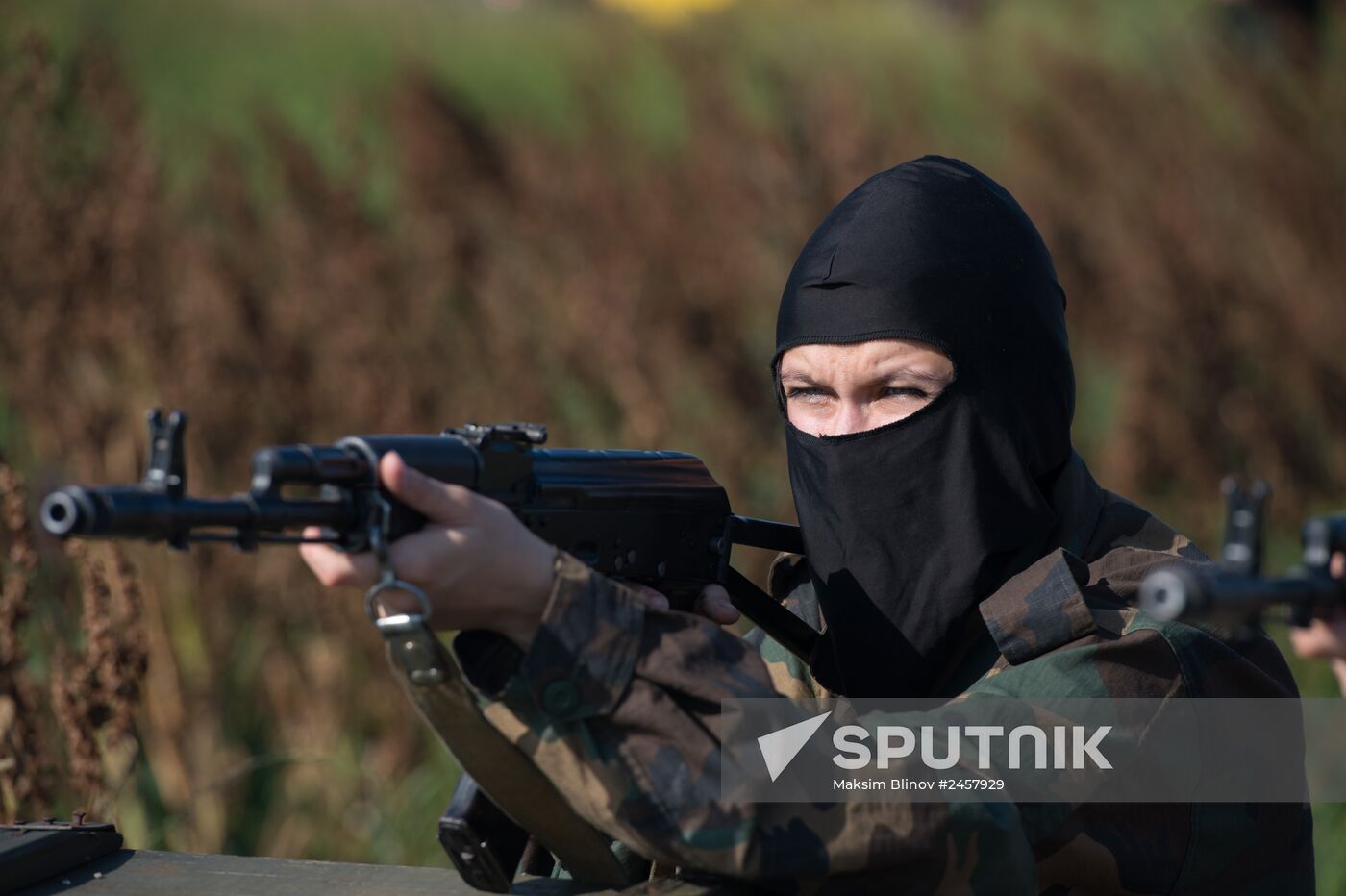 Female division of Rus battalion in Donetsk