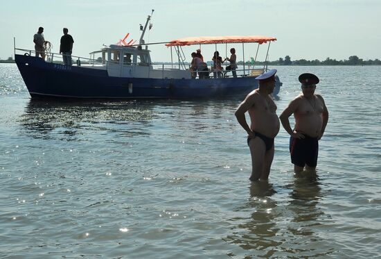 Ethnographic festival (Donskaya Ukha) Don Fish Soup in Rostov Region