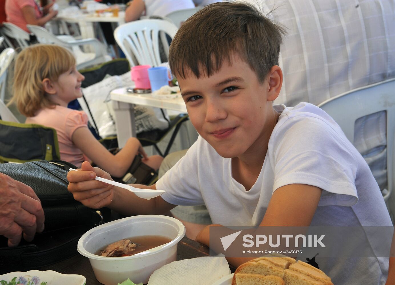 Ethnographic festival Donskaya Ukha (Don Fish Soup) in Rostov Region