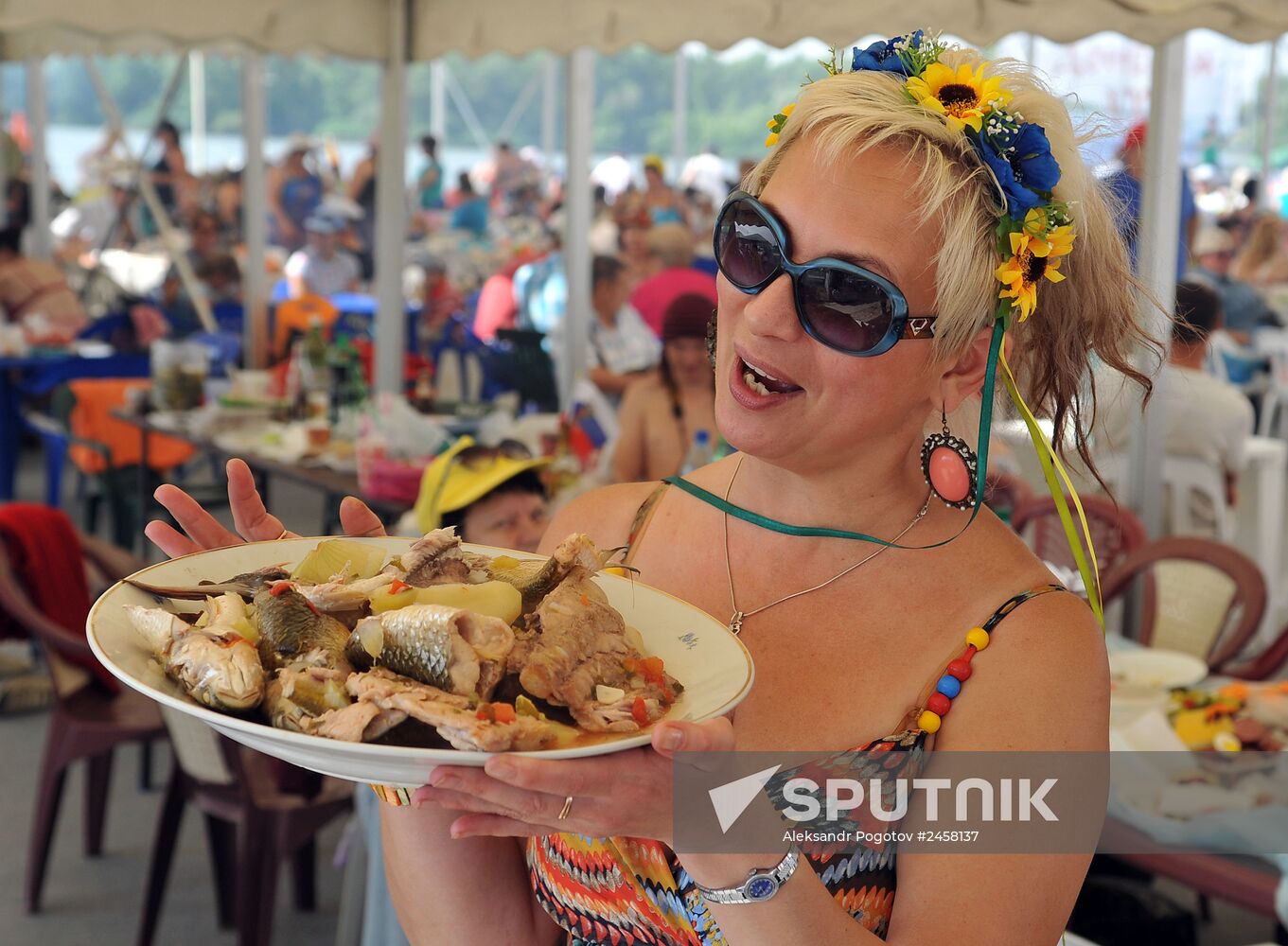 Ethnographic festival Donskaya Uha (Don Fish Soup) in Rostov Region