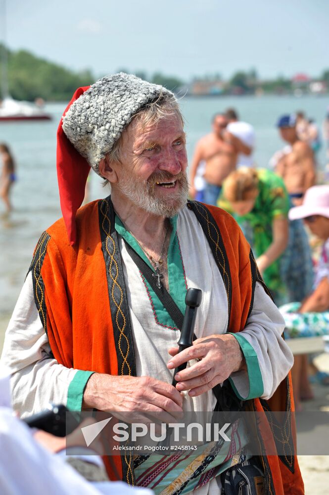 Ethnographic festival Don Fish Soup in Rostov Region