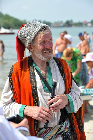 Ethnographic festival Don Fish Soup in Rostov Region