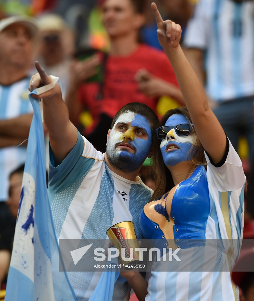 FIFA World Cup 2014. Argentina - Belgium