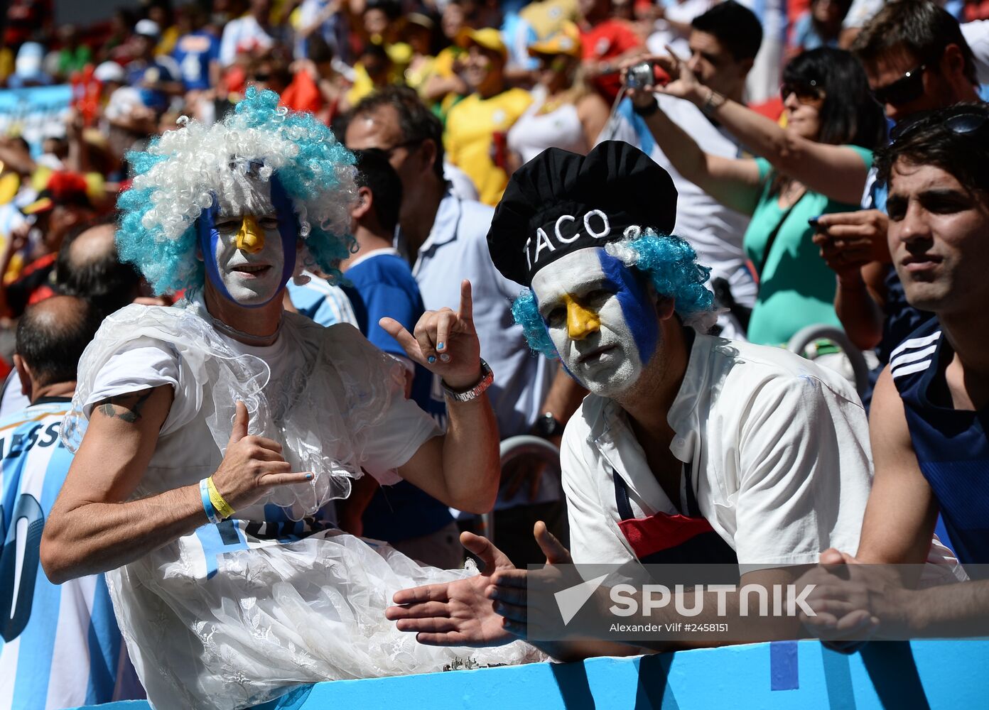 FIFA World Cup 2014. Argentina - Belgium