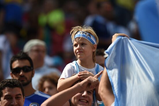 FIFA World Cup 2014. Argentina - Belgium