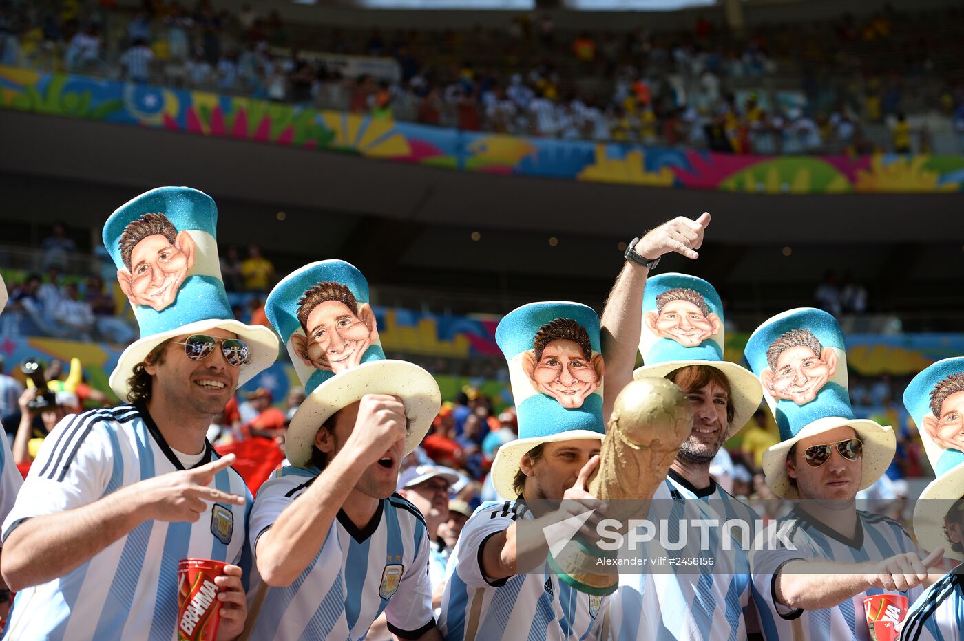 FIFA World Cup 2014. Argentina - Belgium