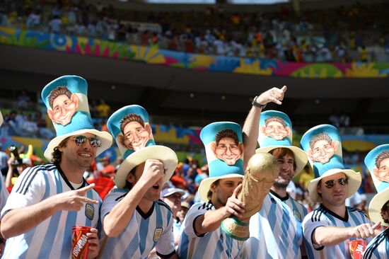 FIFA World Cup 2014. Argentina - Belgium