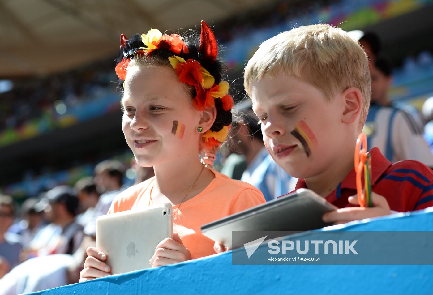 FIFA World Cup 2014. Argentina - Belgium