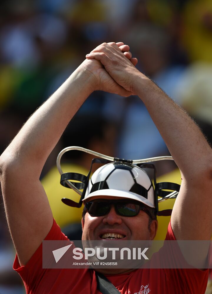 FIFA World Cup 2014. Argentina - Belgium