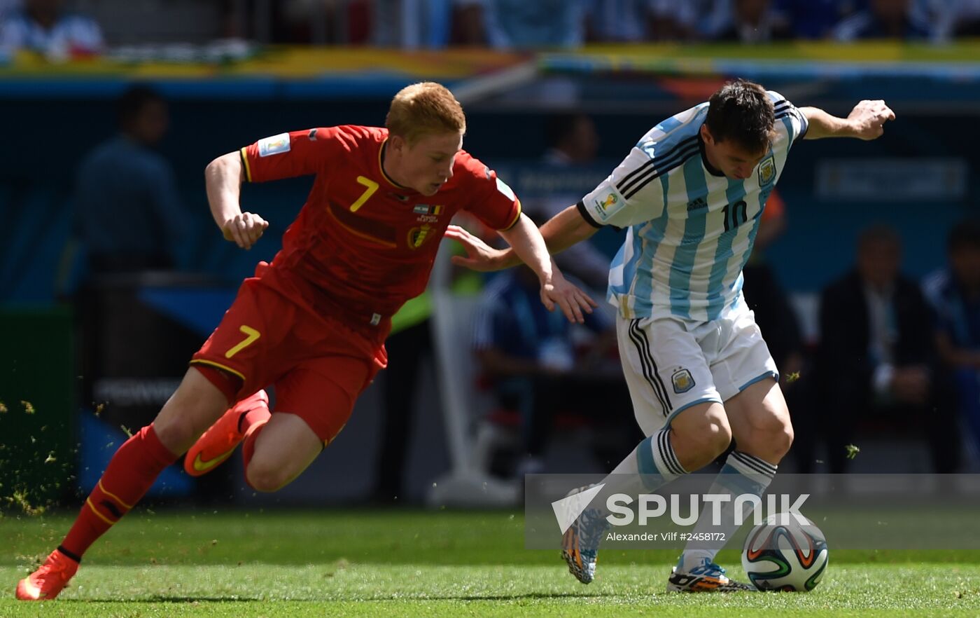 FIFA World Cup 2014. Argentina - Belgium