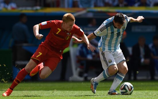 FIFA World Cup 2014. Argentina - Belgium