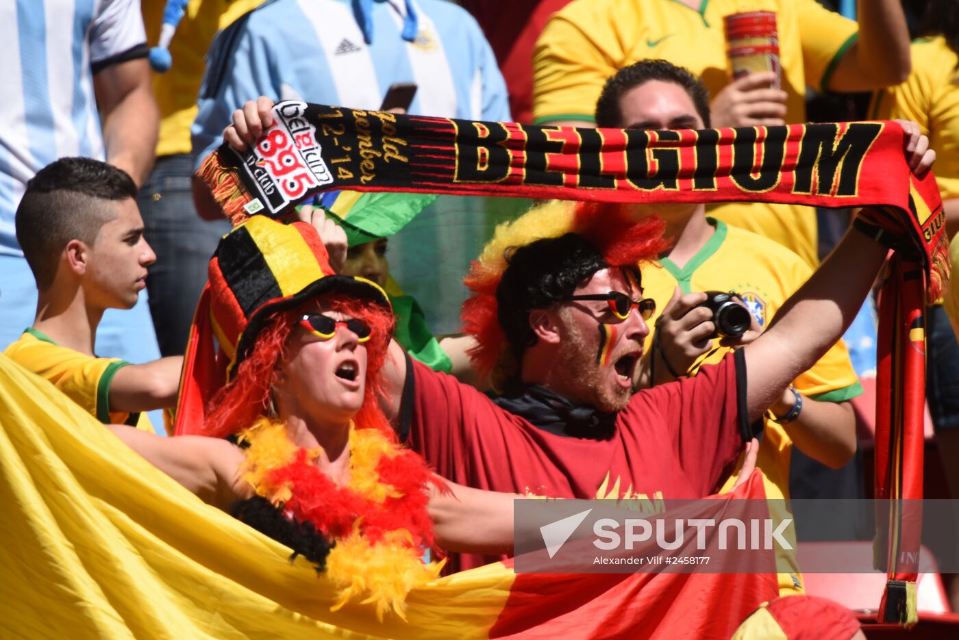 FIFA World Cup 2014. Argentina - Belgium