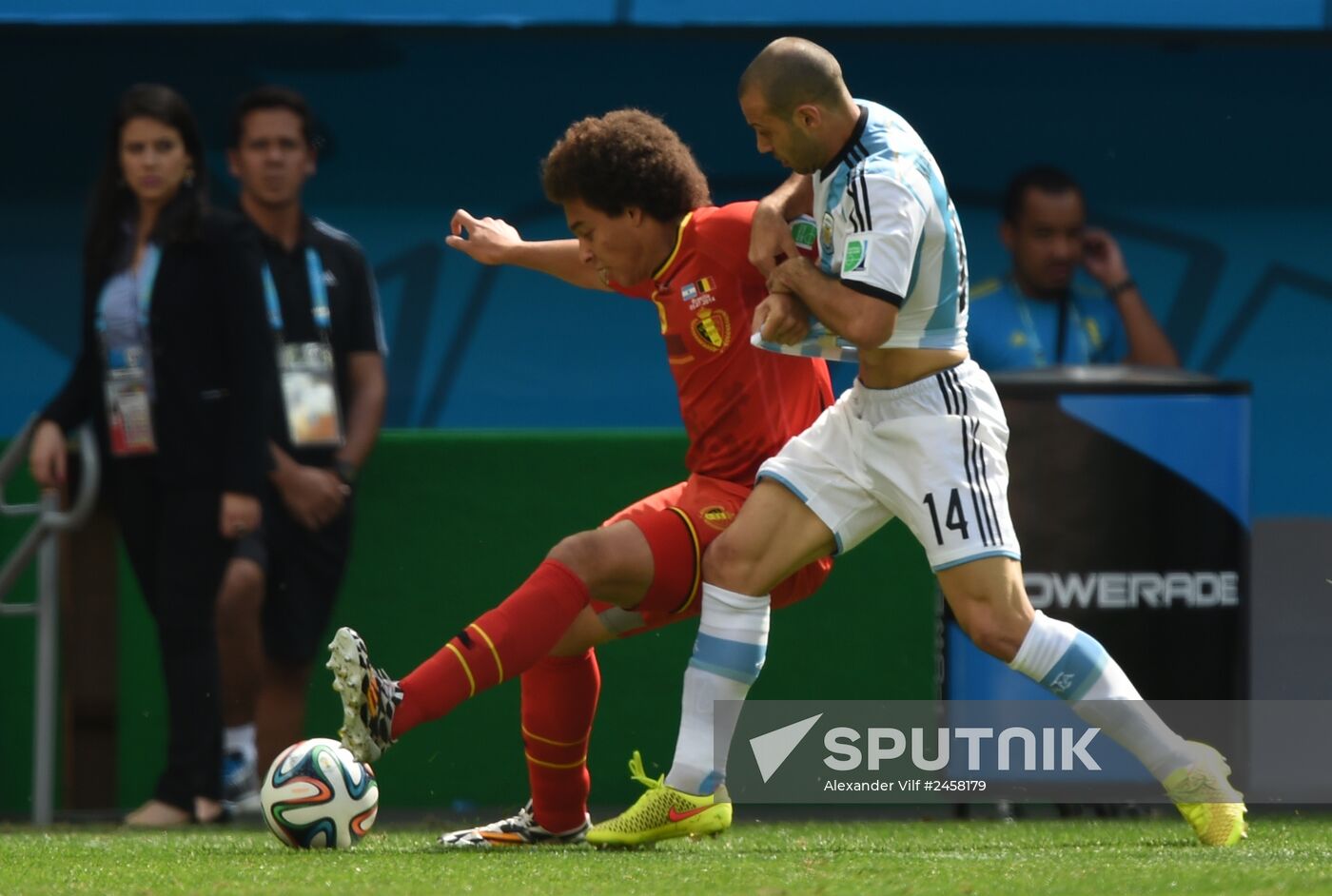 FIFA World Cup 2014. Argentina - Belgium