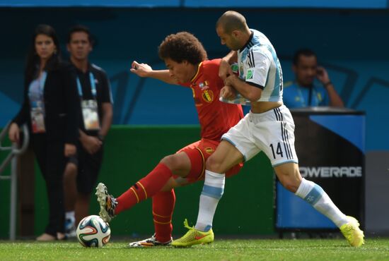 FIFA World Cup 2014. Argentina - Belgium