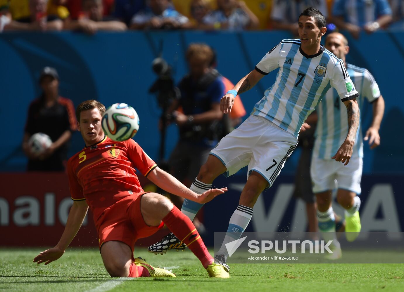 FIFA World Cup 2014. Argentina - Belgium