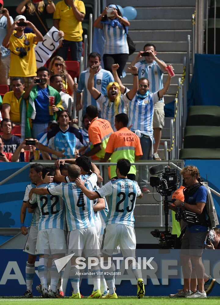 FIFA World Cup 2014. Argentina - Belgium