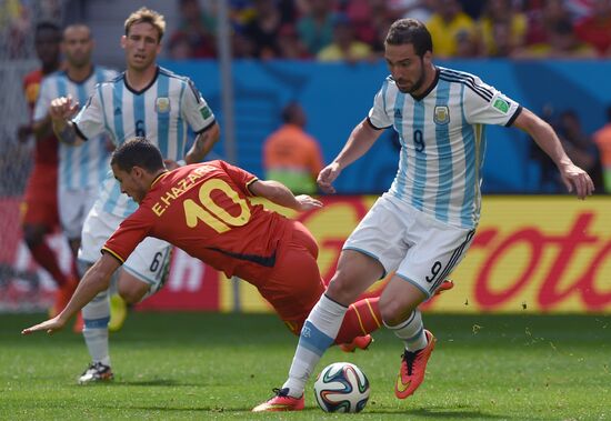 FIFA World Cup 2014. Argentina - Belgium